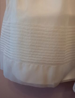 Vestido de comunión con accesorios.
