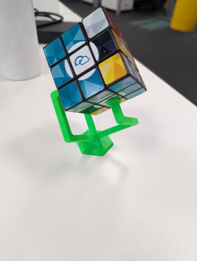 Soporte cubo Rubik