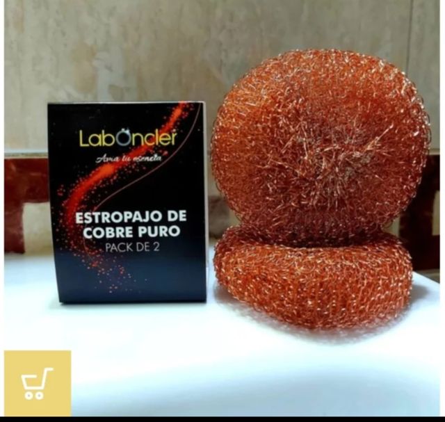 Estropajo de cobre puro