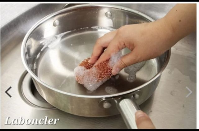 Estropajo de cobre puro