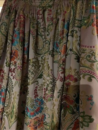 Traje de fallera color malva