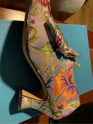 Traje de fallera color malva