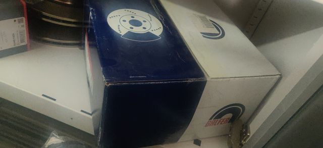 Discos de freno y pastillas con testigo 