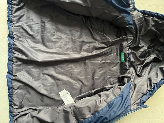 Chaquetón azul Benetton 4-5 años