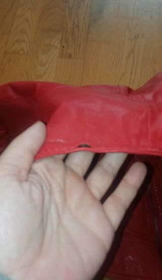 Cazadora cuero Bershka