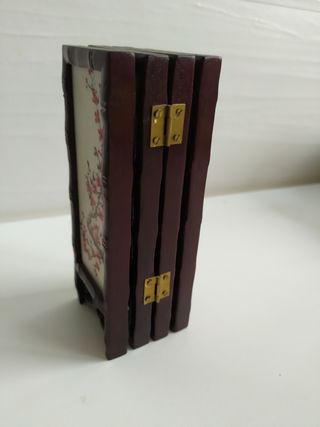 Pequeño biombo chino