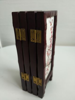 Pequeño biombo chino