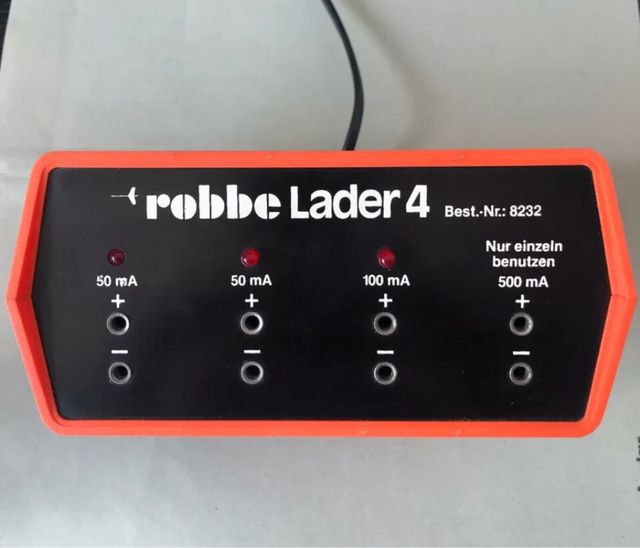 Caricabatterie modellismo vintage Robbe Lader 4