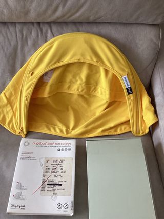 saco y capota amarilla bugaboo bee3