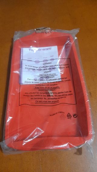 Molde rectagular tupperware silicona