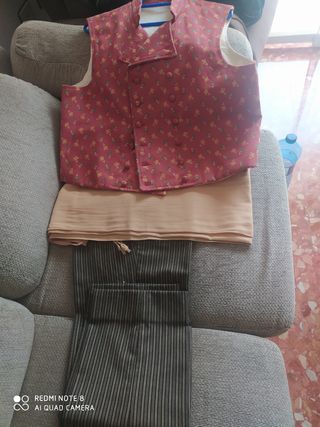 Traje de fallero t.42