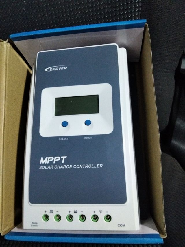 Regulador solar epever mppt