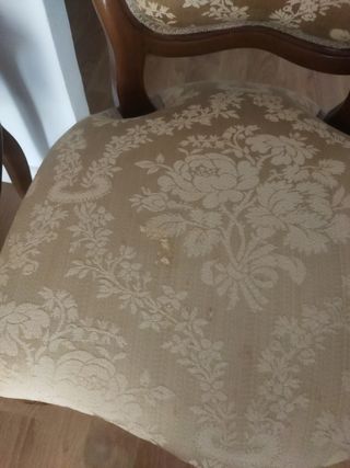 Sillas estilo Isabelinas