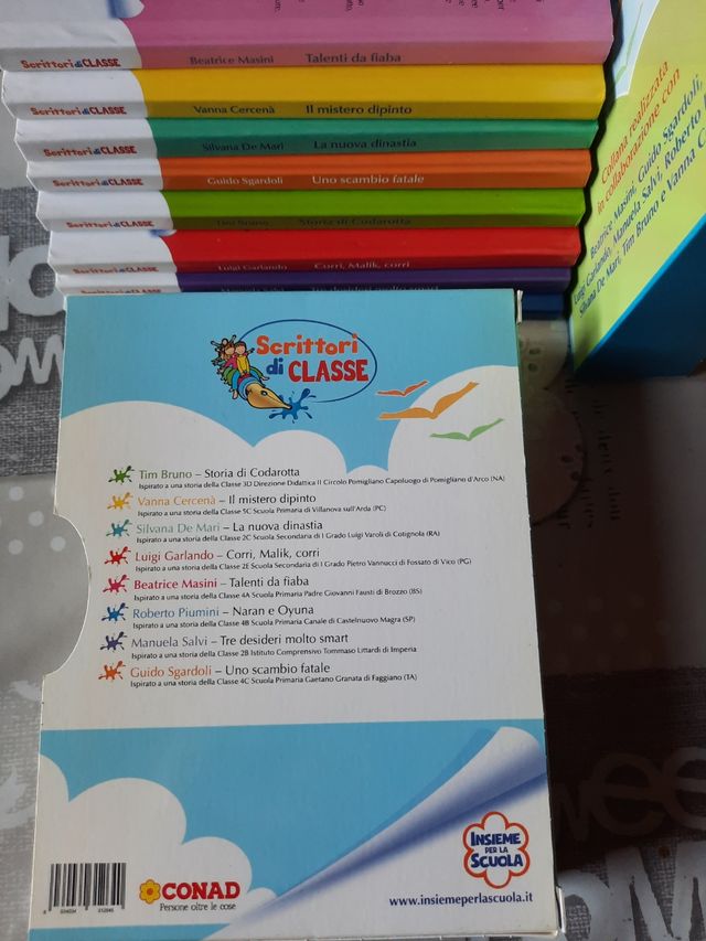 8 Libri Conad - Scrittori di classe