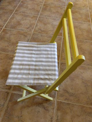 Sillas de madera plegables