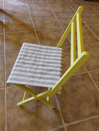 Sillas de madera plegables