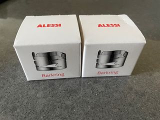 2 Porta tovaglioli in acciaio Alessi