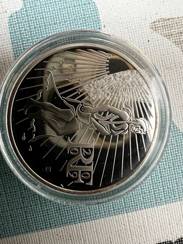 15€ moneda de plata proof 2009 republica francesa