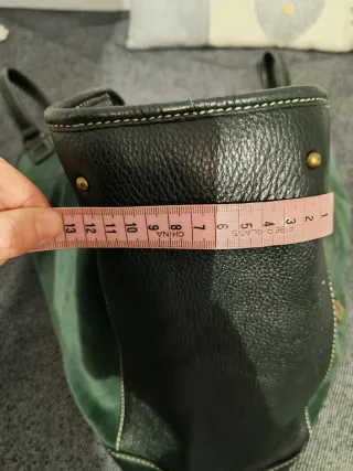 Bolso de ante y piel PG Purificación García