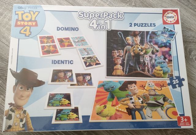 Pack puzzles, dominó y memory