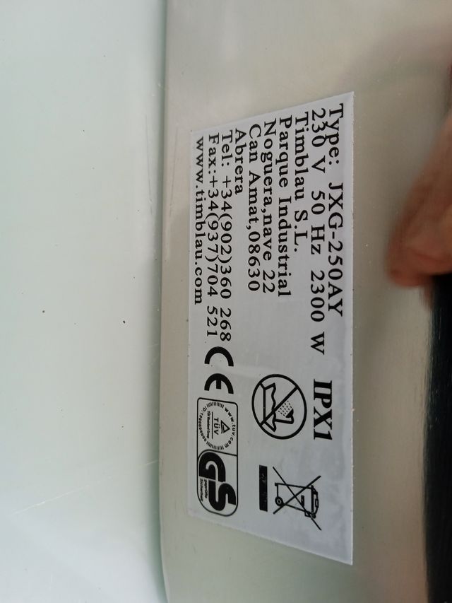 Secador de mano eléctrico 2300W