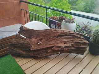 Madera para acuario.