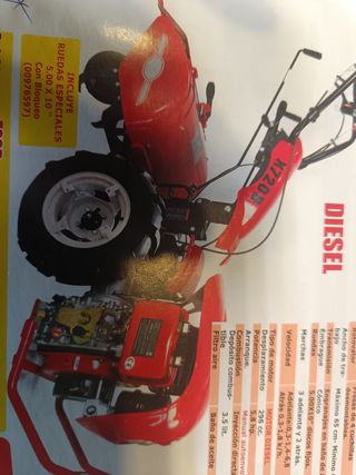 Motocultor diesel 6hp