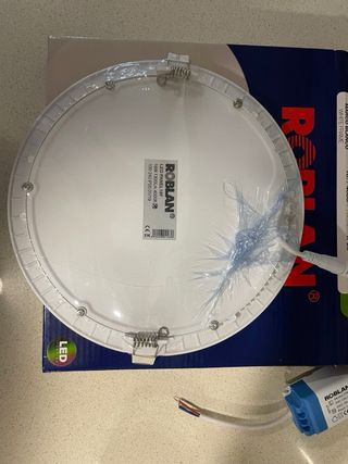 Panel LED circular 18W 1300Lm