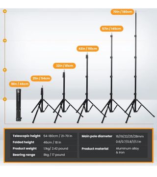 Trípode de Luz TARION