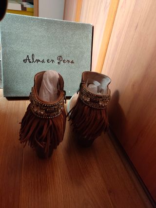 Botines Ante Alma en Pena