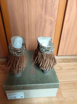 Botines Ante Alma en Pena