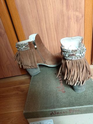 Botines Ante Alma en Pena