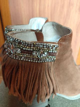 Botines Ante Alma en Pena