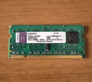 KINGSTON RAM 1 GB SODIMM DDR2 KVR667D2S5 667 