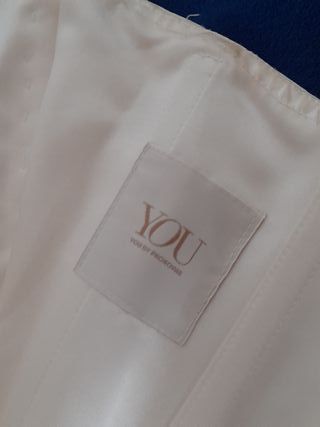 Vestido de novia.