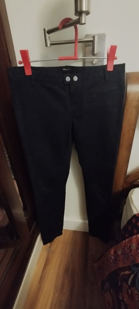 Pantalón pitillo azul Máximo Dutti