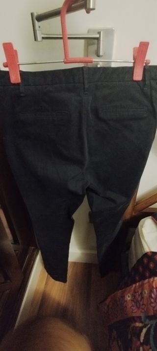 Pantalón pitillo azul Máximo Dutti