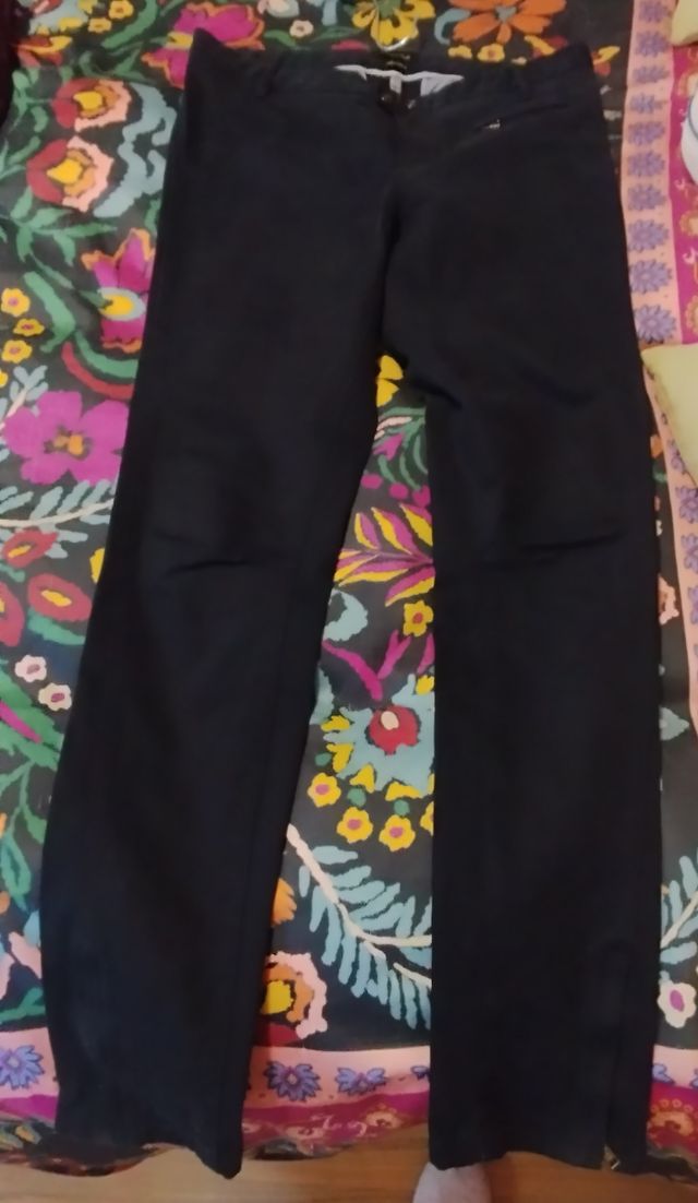 Pantalón pitillo azul Máximo Dutti