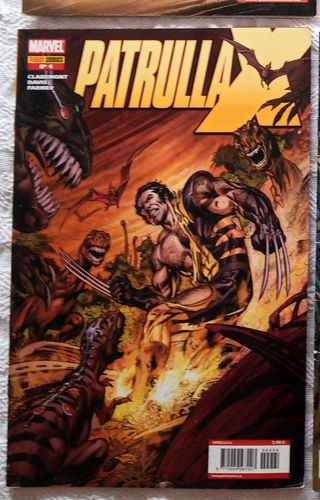 Lote 6 comics la Patrulla-X