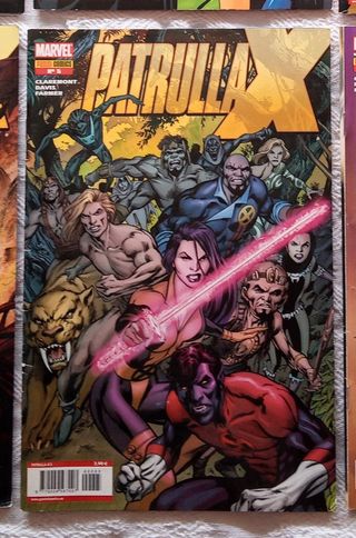 Lote 6 comics la Patrulla-X