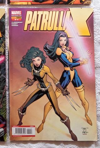 Lote 6 comics la Patrulla-X