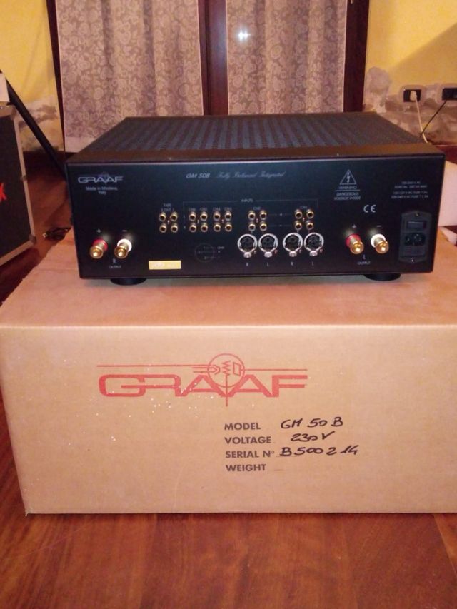 Amplificatore a valvole Graaf GM50b