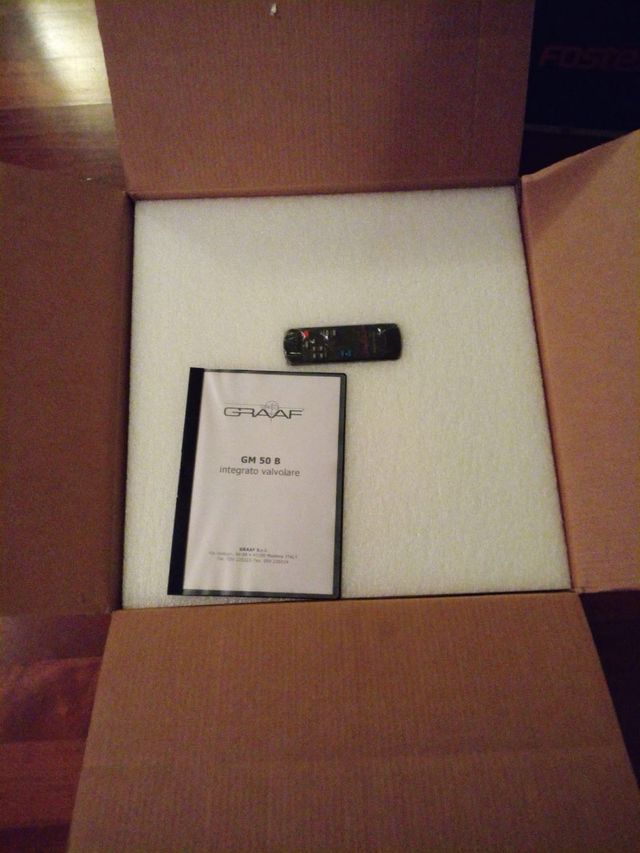 Amplificatore a valvole Graaf GM50b