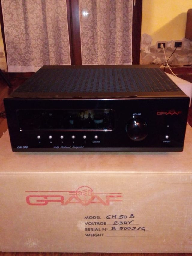 Amplificatore a valvole Graaf GM50b