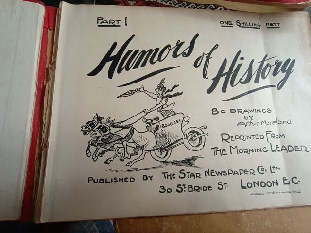 Humor history Moreland 1903 London BD comic