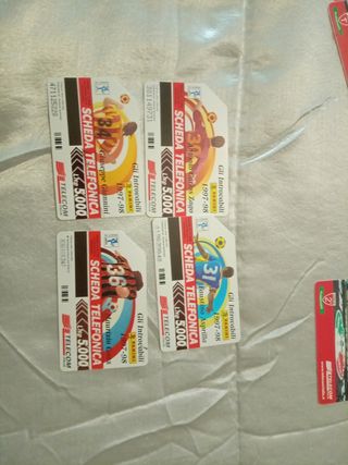 Schede telefoniche calciatori 1997/98