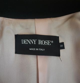 Soprabito nero donna denny rose 