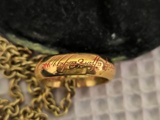 Collar Anillo Colgante de El Señor de Los Anillos 