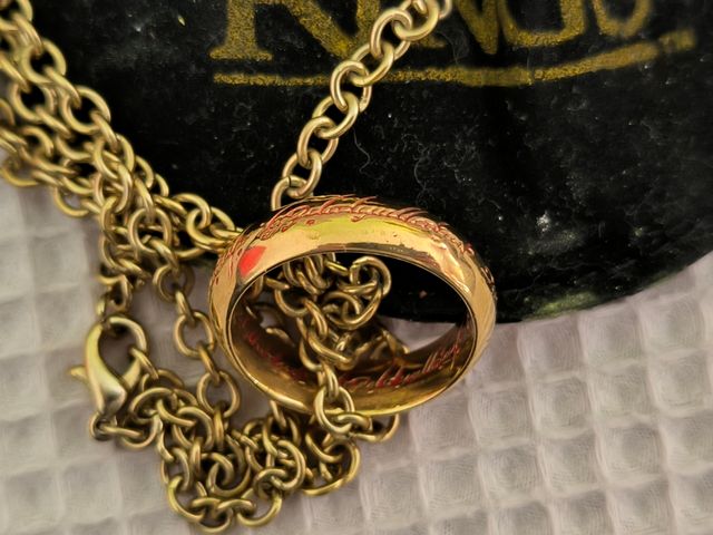 Collar Anillo Colgante de El Señor de Los Anillos