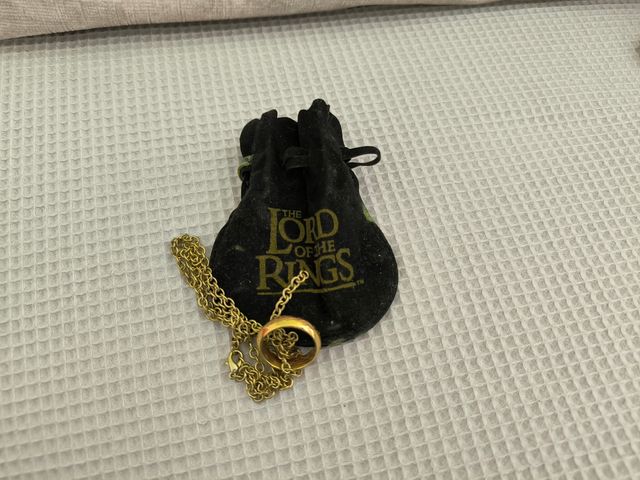Collar Anillo Colgante de El Señor de Los Anillos
